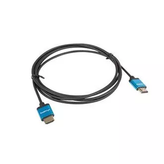 LANBERG Cablu HDMI M/M 2.0 de 1,8 m 4K negru, subțire, subțire LANBERG Cablu HDMI M/M 2.0 de 1,8 m 4K negru, subțire, subțire