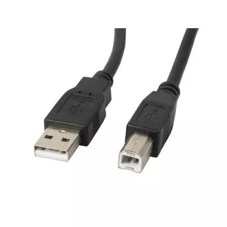 LANBERG USB - A (M) la USB - B (M) 2.0, cablu 0,5 m, negru