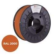 Șir de imprimare C-TECH PREMIUM LINE ( filament ) , ABS, galben-portocaliu, RAL2000, 1,75mm, 1kg