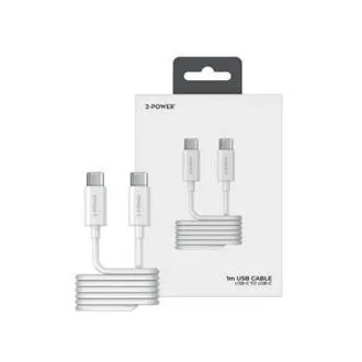 Cablu de alimentare USB-C la USB-C, 1M Cablu de alimentare USB-C la USB-C, 1M
