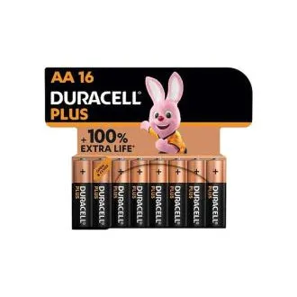 Duracell MN1500B8 Duracell Plus AA pachet de 16 Duracell MN1500B8 Duracell Plus AA pachet de 16