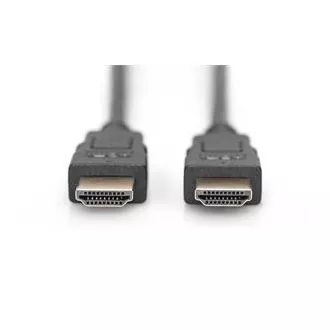 Cablu de conectare HDMI Digitus High Speed, tip AM/M, 2,0 m, Ultra HD 60p, auriu, alb Cablu de conectare HDMI Digitus High Speed, tip AM/M, 2,0 m, Ultra HD 60p, auriu, alb