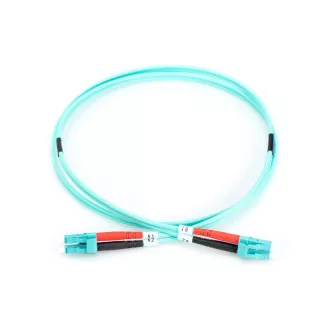 Cordon de corecție cu fibră optică DIGITUS, LC la LC, multimod, OM3, 50/125 µ, lungime duplex 1m Cordon de corecție cu fibră optică DIGITUS, LC la LC, multimod, OM3, 50/125 µ, lungime duplex 1m
