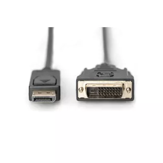 Cablu de conectare Digitus DisplayPort, DP/M-DVI (24+1)/M 2,0 m