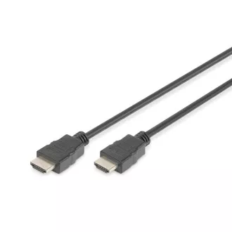 Cablu de conexiune Digitus HDMI High Speed + Ethernet, 2x ecranat, 3m