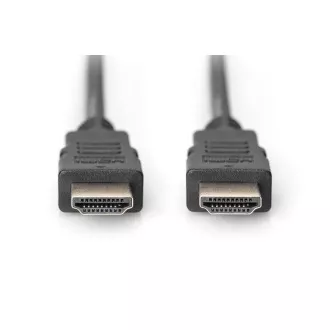 Cablu de conexiune Digitus HDMI High Speed + Ethernet, 2x ecranat, 3m