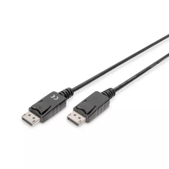 Digitus DisplayPort 1.1a. cablu de conectare 1 m, CU, AWG28, 2x ecranat
