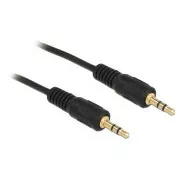 Delock Cablu audio jack de 3,5 mm mascul/masculin, 5 m