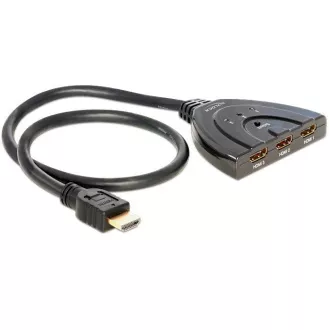 Delock HDMI 3 - 1 Comutator/splitter bidirecțional HDMI 3 - 1 Delock HDMI 3 - 1 Comutator/splitter bidirecțional HDMI 3 - 1