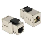 Delock Modul Keystone RJ45 mamă > RJ45 mamă Cat.6, conector