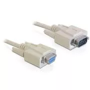 Cablu Delock RS-232 serial Sub-D9 tată/femă 2 m