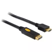 Cablu Delock DisplayPort de sex masculin la HDMI de sex masculin, lungime 3m