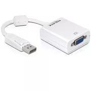 Adaptor Delock DisplayPort (masculin) la VGA (feminin)