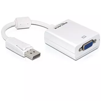 Adaptor Delock DisplayPort (masculin) la VGA (feminin) Adaptor Delock DisplayPort (masculin) la VGA (feminin)