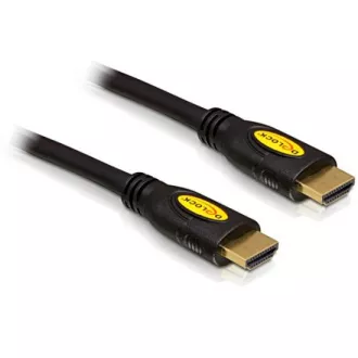 Delock Cablu HDMI 1.4 A/A mascul/masculin, lungime 1 metru Delock Cablu HDMI 1.4 A/A mascul/masculin, lungime 1 metru