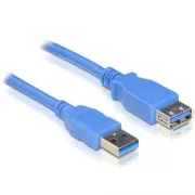 Delock Cablu de extensie A/A USB 3.0 mascul/femelă A/A cu lungimea de 3m