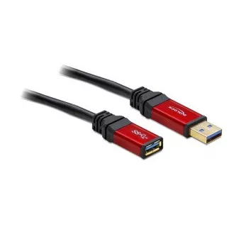 Delock USB 3.0 mascul/femelă A/A cablu de extensie USB 3.0 de 5 m lungime Premium