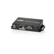Convertor HDMI-VGA ATEN VC812-AT-G cu scalator și adaptor ADP UE