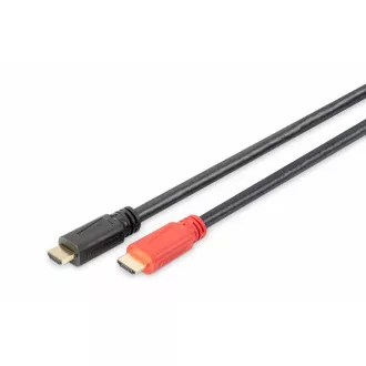 Cablu de conectare Digitus cu amplificare activă HDMI High Speed Ethernet Ultra HD 24p, 15M