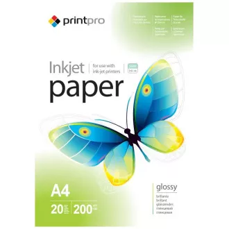 Hârtie foto Colorway Print Pro lucioasă 200g/m2/ A4/ 20 coli