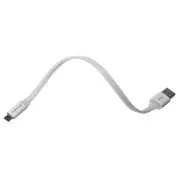 Colorway Cablu de date USB masculin - Micro USB masculin/ 0,25m/ Alb