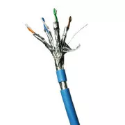 Fir DATACOM F/FTP CAT6A LSOH, Eca 300m, manta albastra