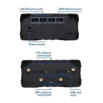 Teltonika RUT950 Router industrial 4G/LTE și WiFi Dual SIM