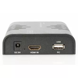 DIGITUS HDMI KVM Extender, 120 m, Full HD, 1080p prin cablu de rețea (Cat 5, 5E, 6),