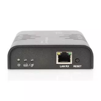 DIGITUS HDMI KVM Extender, 120 m, Full HD, 1080p prin cablu de rețea (Cat 5, 5E, 6),
