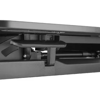 DIGITUS Stand pentru reglarea înălțimii suprafeței de lucru pentru șezut/în picioare 95x61x11-46cm; Sertar inferior pentru tastatură și mouse DIGITUS Stand pentru reglarea înălțimii suprafeței de lucru pentru șezut/în picioare 95x61x11-46cm; Sertar inferior pentru tastatură și mouse