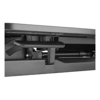 DIGITUS Stand pentru reglarea înălțimii suprafeței de lucru pentru șezut/în picioare 95x61x11-46cm; Sertar inferior pentru tastatură și mouse DIGITUS Stand pentru reglarea înălțimii suprafeței de lucru pentru șezut/în picioare 95x61x11-46cm; Sertar inferior pentru tastatură și mouse