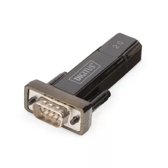 DIGITUS Convertor USB 2.0 la serial, DSUB 9M incl. Cablu USB A 80 cm DIGITUS Convertor USB 2.0 la serial, DSUB 9M incl. Cablu USB A 80 cm