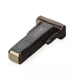 DIGITUS Convertor USB 2.0 la serial, DSUB 9M incl. Cablu USB A 80 cm DIGITUS Convertor USB 2.0 la serial, DSUB 9M incl. Cablu USB A 80 cm