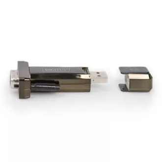 DIGITUS Convertor USB 2.0 la serial, DSUB 9M incl. Cablu USB A 80 cm DIGITUS Convertor USB 2.0 la serial, DSUB 9M incl. Cablu USB A 80 cm