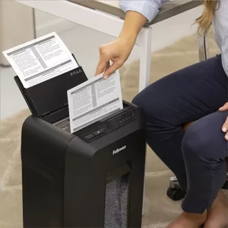 Distrugător de documente Fellowes AutoMax 90 M - 90 de coli/17L/Tăiere transversală