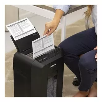 Distrugător de documente Fellowes AutoMax 90 M - 90 de coli/17L/Tăiere transversală