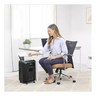 Distrugător de documente Fellowes AutoMax 90 M - 90 de coli/17L/Tăiere transversală