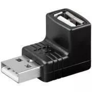 PremiumCord USB reducere AA, mascul/femeie 90°