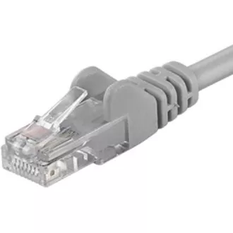 PremiumCord Cablu patch UTP RJ45-RJ45 CAT6 0.25m gri