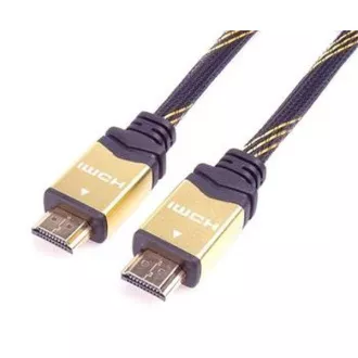 PremiumCord HDMI 2.0 High Speed + Cablu Ethernet HQ, conectori placați cu aur, 2 m