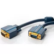 Cablu pentru monitor ClickTronic HQ OFC (Coaxial) SVGA MD15HD-MD15HD cu ferite, 7,5 m