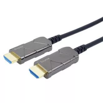 Cablu de fibră optică PremiumCord Ultra High Speed HDMI 2.1 8K@60Hz, placat cu aur 30m