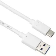 Cablu PremiumCord USB-C - USB 3.0 A (USB 3.1 generația 2, 3A, 10Gbit/s) 0,5m alb
