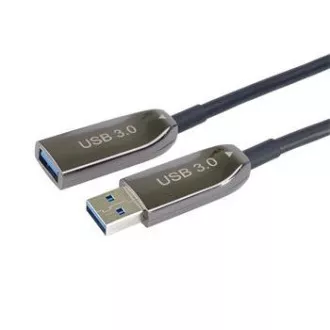 Cablu prelungitor optic PremiumCord USB 3.0 AOC A/Mamă - A/Mamă 20m