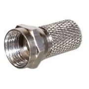 PremiumCord Sat. Conector F, pentru cablu 6,5 mm Versiune tăiată, lungime 20 mm