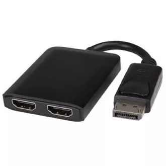 Adaptor PremiumCord MST DisplayPort 1.2 - 2x HDMI, extensie+oglindă+2 imagini, 4K*2K@60Hz Adaptor PremiumCord MST DisplayPort 1.2 - 2x HDMI, extensie+oglindă+2 imagini, 4K*2K@60Hz