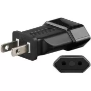 Adaptor de călătorie goobay SUA/Japonia pentru aparate și încărcătoare cu priză europeană