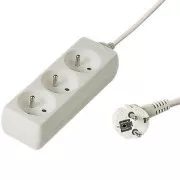 PremiumCord Prelungitor 230V 1,5m 3 prize