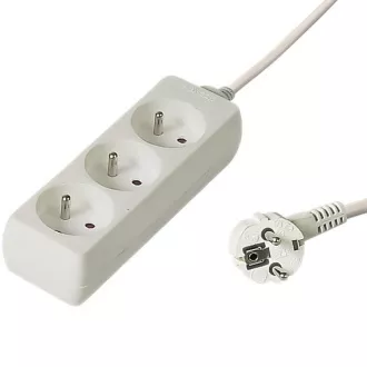 PremiumCord Prelungitor 230V 1,5m 3 prize