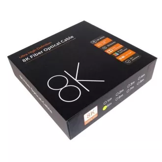 Cablu de fibră optică PremiumCord Ultra High Speed HDMI 2.1 8K@60Hz, placat cu aur 5m